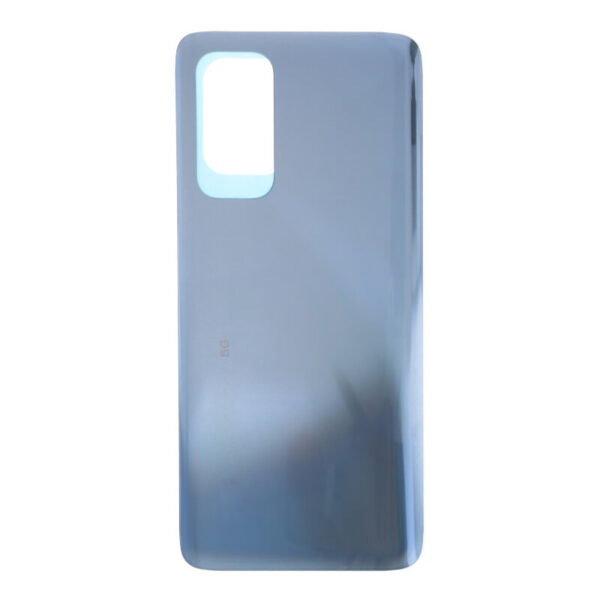 XIAOMI Mi 10T 5G / Mi 10T Pro 5G - Battery cover + Adhesive Silver High Quality