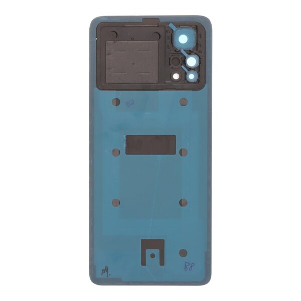 XIAOMI Poco X4 Pro 5G - Battery cover + Adhesive + Camera Lens Black Original