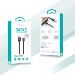 DEVIA Gracious Series data Cable for Type-C Black (5V,2.4A 2M)