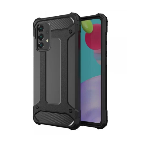 SAMSUNG A136B Galaxy A13 5G / A047F Galaxy A04s - ΘΗΚΗ ΣΙΛΙΚΟΝΗΣ CARBON ARMOR ΜΑΥΡΗ