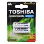 TOSHIBA R6 AA 2000mAh ΕΠΑΝΑΦΟΡ/ΝΗ ΜΠΑΤΑΡΙΑ Blister 2 τεμ