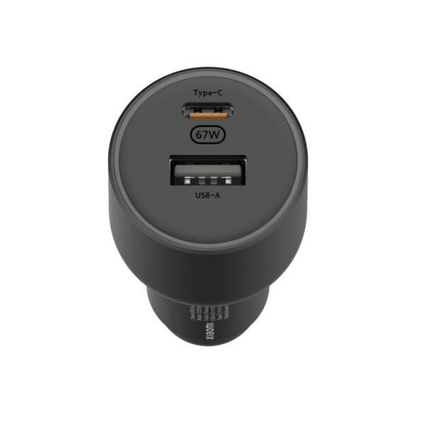 Xiaomi Mi Car Charger 67W USB-A / USB-C black (BHR6814GL)