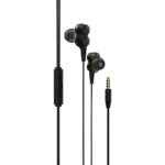 DEVIA wired earphones Smart Dual jack 3,5mm black inear