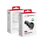 FORCELL CARBON car charger 2xUSB CC50-2A17W black (17W)