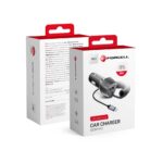 FORCELL CARBON car charger USB QC 3.0 18W + Type C Cable PD20W CC50-1AC black (38W)