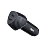 FORCELL CARBON carcharger 2x Type C PD 3.0 PD20W CC50-2C black (40W)