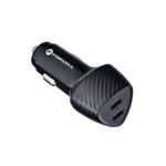 FORCELL CARBON carcharger 2x Type C PD 3.0 PD20W CC50-2C black (40W)