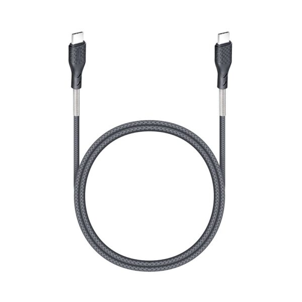 FORCELL Carbon cable Type C to Type C 3.0 QC Power Delivery PD60W CB-02C black 1m