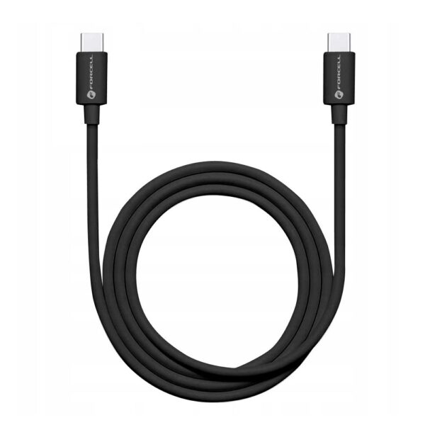 FORCELL cable Type C toTyp C 3.0 QC Power Delivery PD48W C293 TUBE black 1m