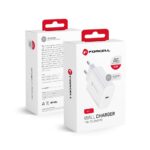 Forcell Travel Charger with USB C socket - 3A with PD and QC 4.0 function (25W)