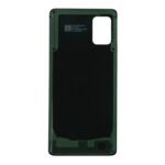 SAMSUNG A415F Galaxy A41 - Battery cover + Adhesive Black Original