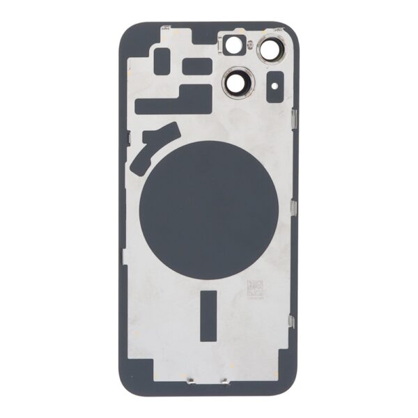 APPLE iPhone 14 - Battery cover + Camera Lens Black OEM