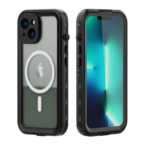 APPLE iPhone 14 Plus - Redpepper IP68 Dot+ 360 Full Cover Black