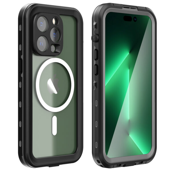 APPLE iPhone 14 Pro Max - Redpepper IP68 Dot+ 360 Full Cover Black