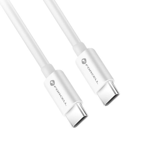 FORCELL cable Type C to Type C QC4.0 5A/20V PD100W C339 1m white
