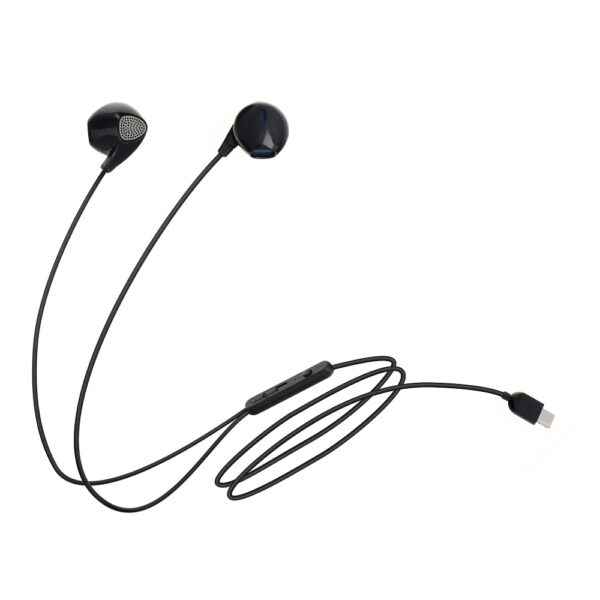 Forcell Premium Sound Hi-Fi Earphones U3 mini jack 3,5 mm Black