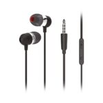 Forcell Premium Sound Hi-Fi Earphones U3 mini jack 3,5 mm Black