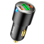 HOCO - NZ6 Car charger PD 45W Type-C 25W + Type-C 20W + USB 18W output