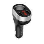HOCO - Z29 LED CAR CHARGER - LIGHTER PLUG 3,1A BLACK