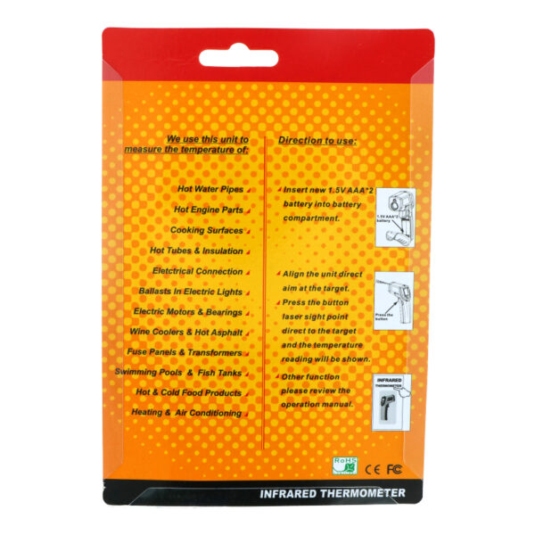 Infrared Thermometer without Battery GM320