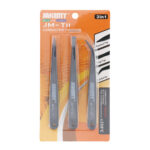 JAKEMY JM-T11 3 in 1 Mini Precision Anti-Static Highly Heat Resistant Tweezers