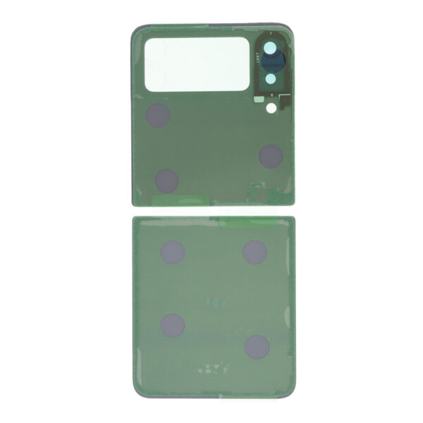 SAMSUNG F711 Z Flip 3 5G - Battery cover + Adhesive + Camera Lens Gray HQ