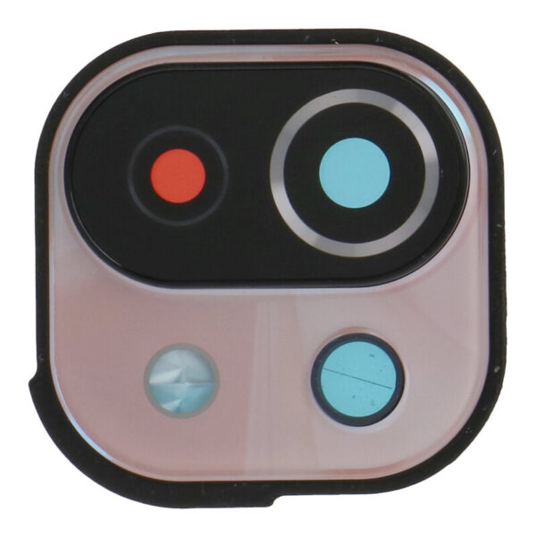 XIAOMI Mi 11 Lite / 11 Lite 5G / 11 Lite NE 5G - Back Camera Lens and Bezel Pink Original
