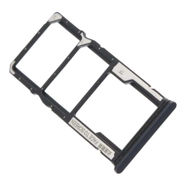 XIAOMI Redmi 12C - SIM Card Tray Dual Card Black Original