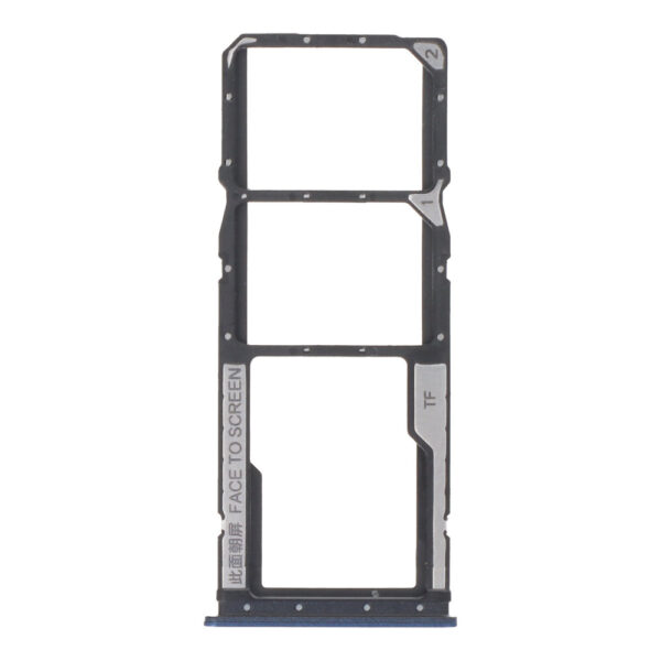 XIAOMI Redmi 12C - SIM Card Tray Dual Card Blue Original
