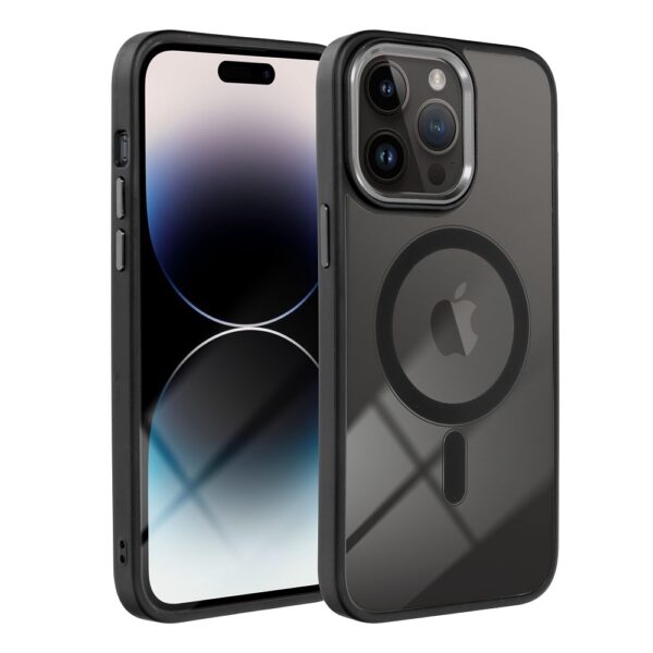 APPLE iPhone 13 - ΘΗΚΗ ΣΙΛΙΚΟΝΗΣ Mag Cover ΜΑΥΡΗ