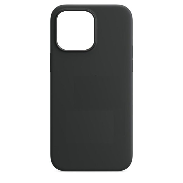 APPLE iPhone 15 Pro Max - ΘΗΚΗ ΣΙΛΙΚΟΝΗΣ MAT ΜΑΥΡΗ