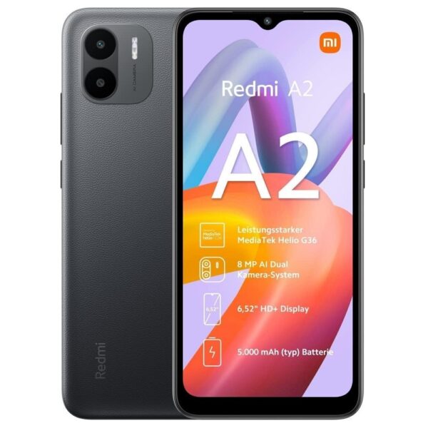 Xiaomi Redmi A2 Dual SIM (3GB/64GB) Μαύρο