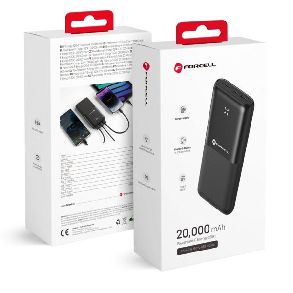 FORCELL Powerbank F- Energy S20k1 20000mah black