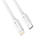 FORCELL cable Type C to Lightning 8-pin MFi 3A/9V 30W (Max) C901 1m white