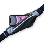 Sport belt with case and light ART APS-01B black