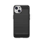 APPLE iPhone 15 Plus - ΘΗΚΗ ΣΙΛΙΚΟΝΗΣ CARBON ΜΑΥΡΗ