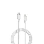 DEVIA cable Jelly USB-C - Lightning 1,2 m white (PD 27W)