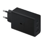 SAMSUNG - ORIGINAL Trio (2xUSB-C,1xUSB-A) 65W Travel Charger Black BLISTER