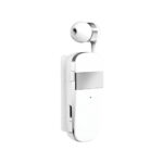 Egoboo Clip+Go In-ear Bluetooth Handsfree Ακουστικό Retractable White