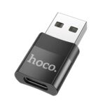 HOCO - ADAPTER OTG from Type C (female) to USB A black
