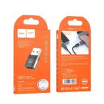 HOCO - ADAPTER OTG from Type C (female) to USB A black