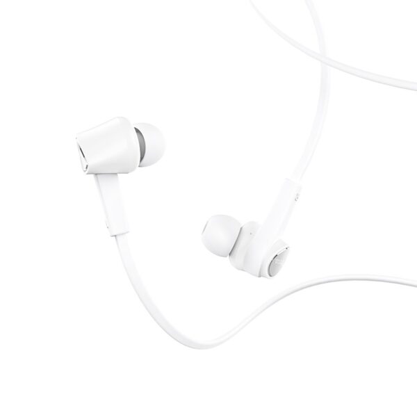 HOCO - M66 Passion STEREO WIRED EARPHONES HANDS FREE WHITE