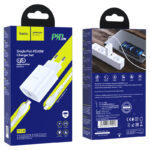HOCO - N14 TRAVEL CHARGER PD 20W + LIGHTNING Cable White
