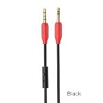 HOCO - UPA12 cable AUX Jack 3,5 mm with micro Black