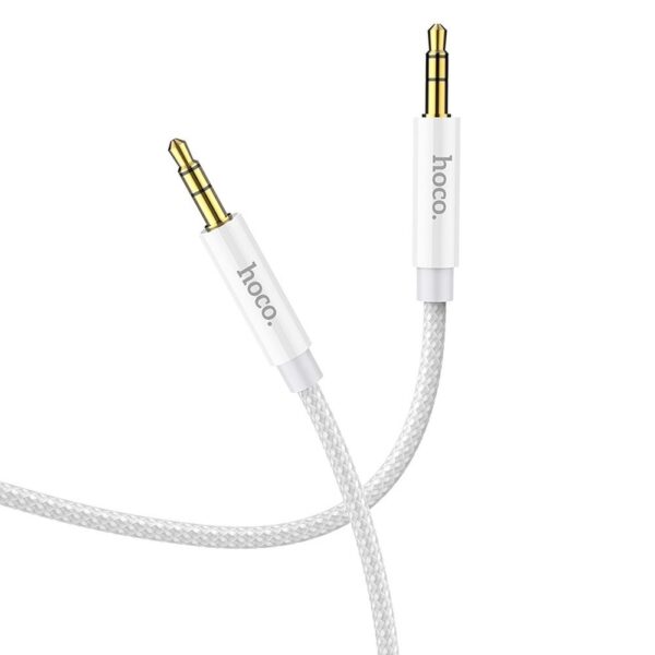 HOCO - UPA19 cable 3.5mm audio to Jack 3,5mm UPA19 1m Silver