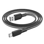 HOCO - X69 DATA CABLE Type C 1m 3A BLACK WHITE