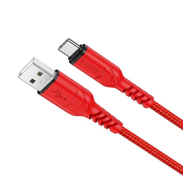 HOCO - X59 DATA CABLE Type C 1m 3A RED
