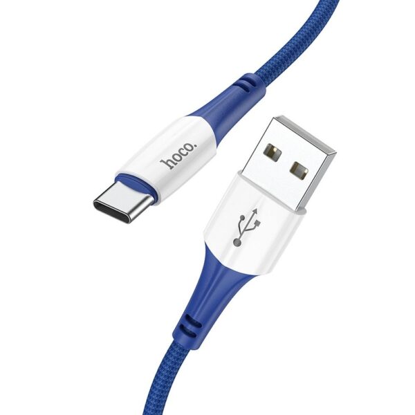 HOCO - X70 DATA CABLE Type C 1m 3A BLUE