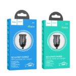 HOCO - Z43 car charger USB QC3.0 18W Grey