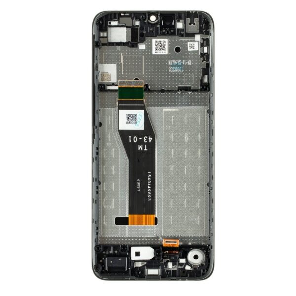 MOTOROLA Moto E13 - LCD + Touch + Frame Black Original Service Pack